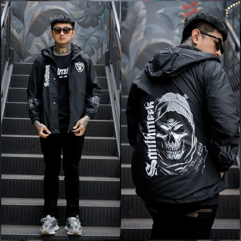 Jaket Casual Pria - Jaket Parasut Southweek - Jaket Windbreaker Keren 0