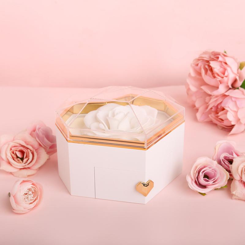 Blooming Heart Jewelry Box - The Beginning - Kado Pasangan Pacar Sahabat Teman Kamu - Anniversary - Ulang Tahun - Birthday - Natal - Valentine 4
