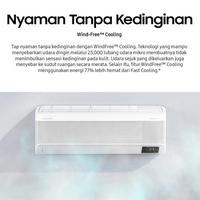 Gambar AC SAMSUNG AR13BYFANWKNSE + PASANG AC SPLIT 1,5 PK INVERTER WINDFREE LITE - UNIT ONLY dari Selka ID Specialist AC Kota Administrasi Jakarta Barat 4 Tokopedia