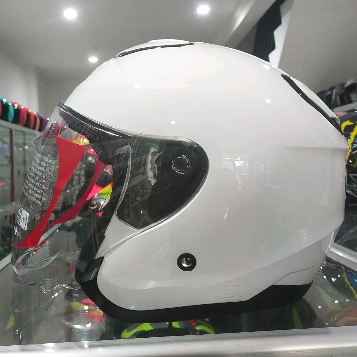 Helm KYT Kyoto Solid White