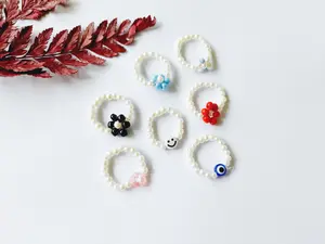 Beads Ring Mutiara / Cinci Manik Mutiara