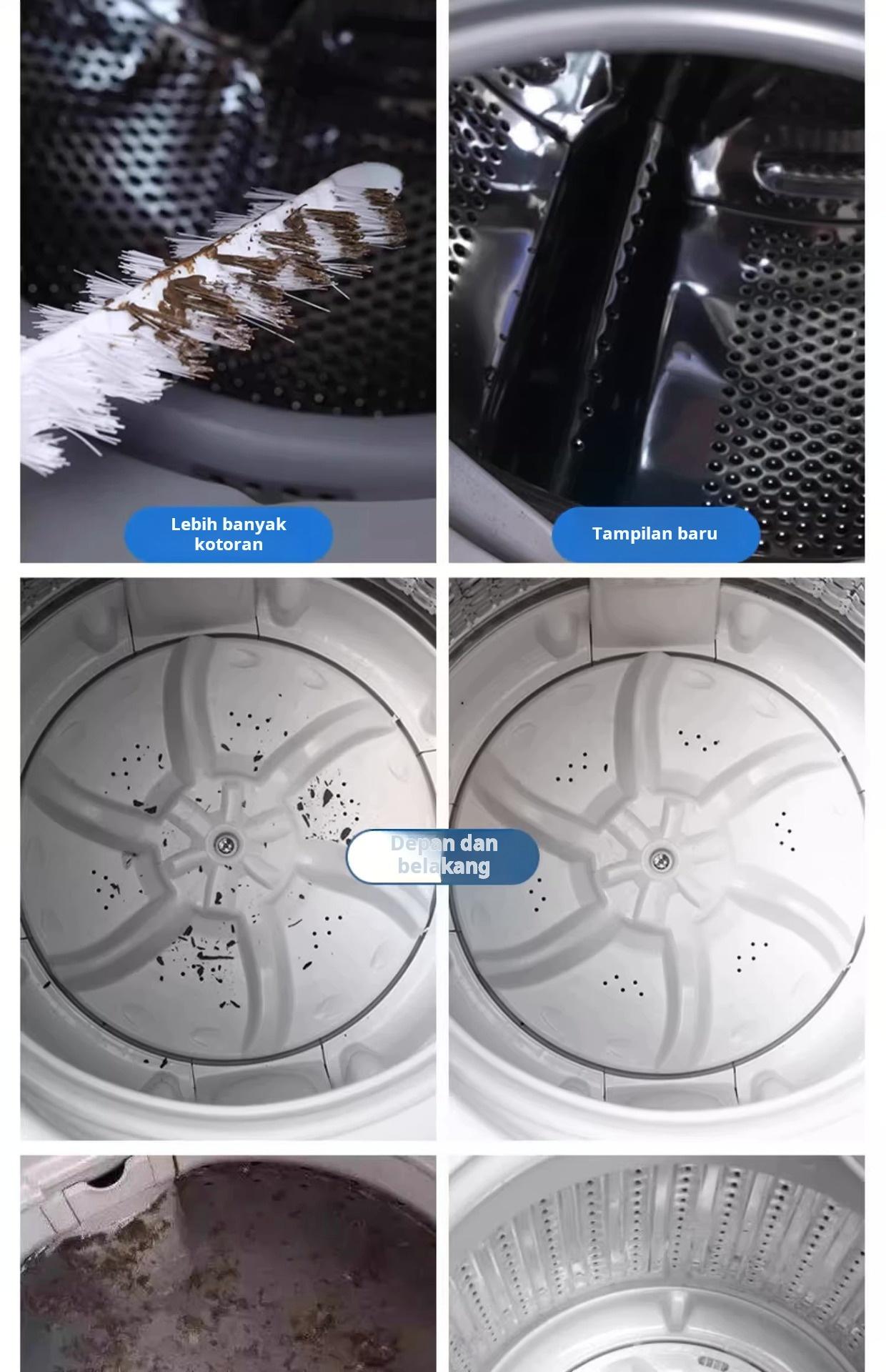 Sikat pembersih mesin cuci, sikat khusus untuk membersihkan drum bagian dalam, alat pembersih celah dinding bagian dalam, sikat pembersih Sikat pembersih mesin cuci, sikat khusus untuk membersihkan drum bagian dalam, alat pembersih celah dinding bagian dalam, sikat pembersih