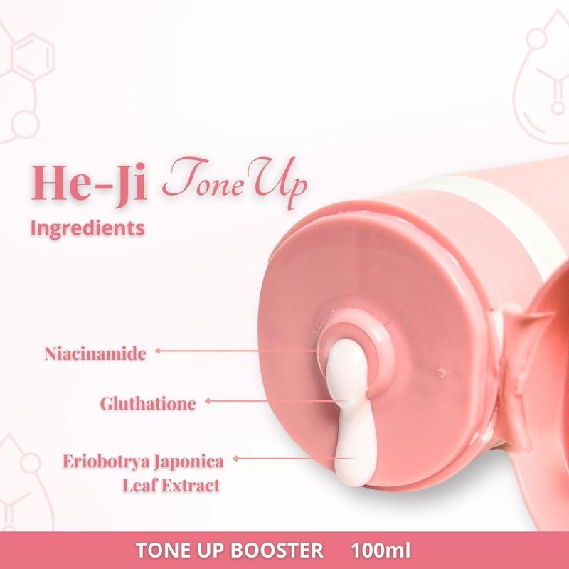 Product Introduction of [He-Ji] Tone Up Booster 100ml - Glowing, Brightening and Healthy Skin 1