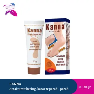 Kanna Cream / Kanna Krim Kaki / Pelembab Kaki / Krim Kulit Kering