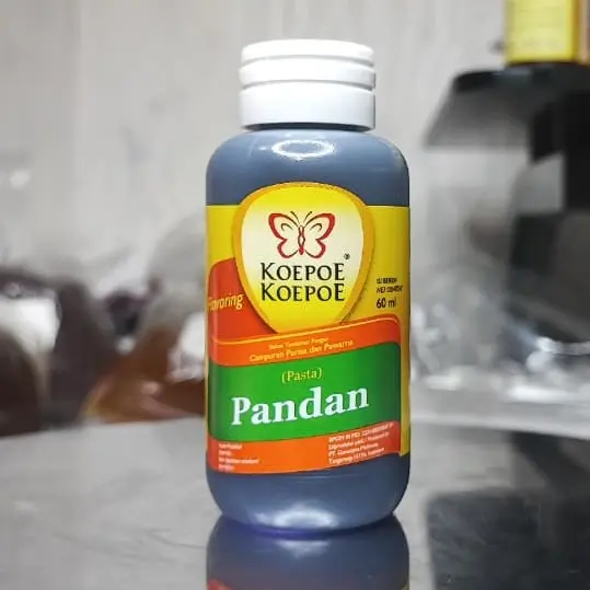 Pasta Perisa Pandan Koepoe Koepoe Kupu kupu 60ml