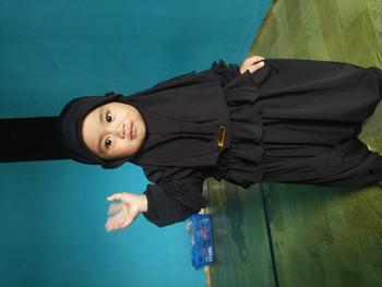Product Review of MIMMI.ID—Shanum Set Jilbab Dress Gamis Jersey Anak Perempuan Baju Muslim Panjang Syari Cewek Wanita Setelan  Polos Newborn from B**h 0