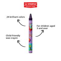 Gambar STABILO Yippy-Wax Crayon / Crayon / Krayon - Box of 12 dari STABILO INDONESIA Kota Administrasi Jakarta Barat 4 Tokopedia