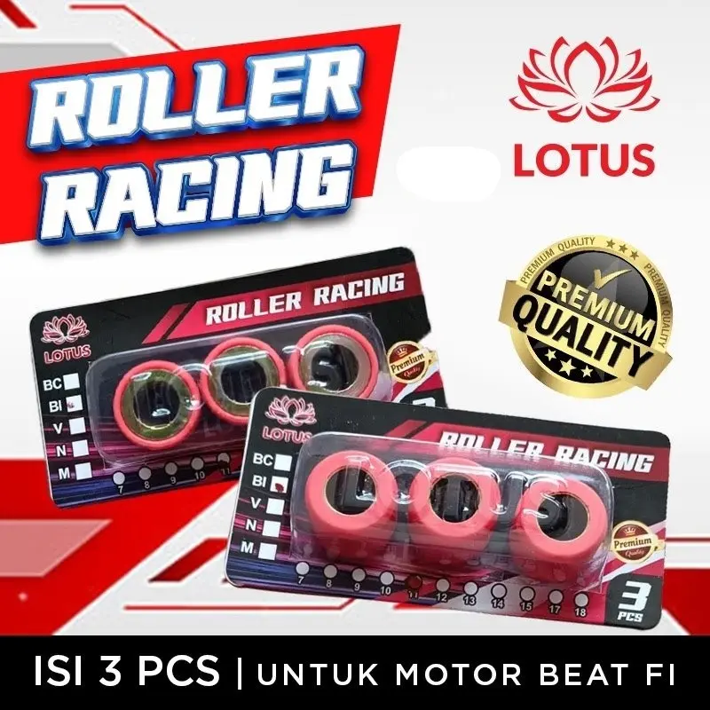 Roller beat fi / Roller racing beat fi /scoopy fi / Vario 110 7gram - 12gram premium (3pcs)