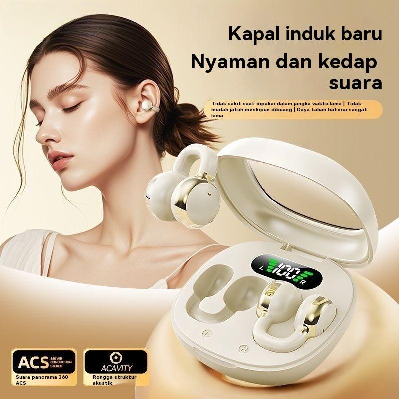 ACS OWS Wireless Ear Clip Earbuds Headset Bluetooth Pengisian Earphone ...