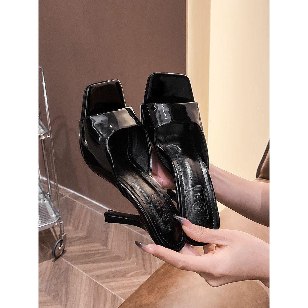 DC>High Heels Sandal Hak Tinggi 7CM Wanita Simple Elegan Premium untuk Pesta Sendal Selop Terbaru Karet heels branded mother Flat fleksibel white bustong harian sepatu putih wanita DC>High Heels Sandal Hak Tinggi 7CM Wanita Simple Elegan Premium untuk Pesta Sendal Selop Terbaru Karet heels branded mother Flat fleksibel white bustong harian sepatu putih wanita