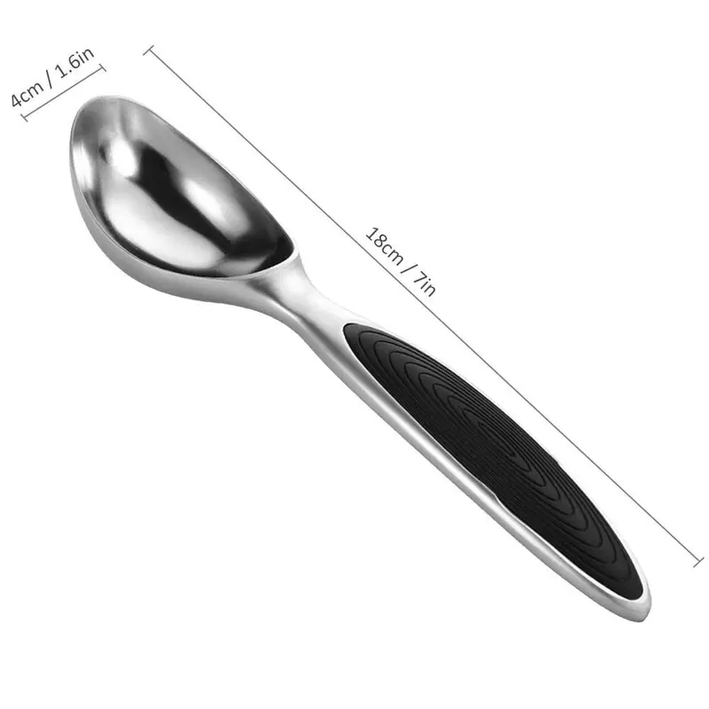 Ice Cream Scoop, Non-slip Handle Ice Cream Ball Making Tool, Durable Spoon for Cookie Dough, Baking Tool for Home and Commercial Use, Kitchen 1