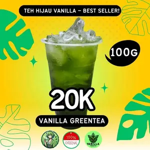 TEH Hijau thailand wangi vanilla/thai greentea Minuman