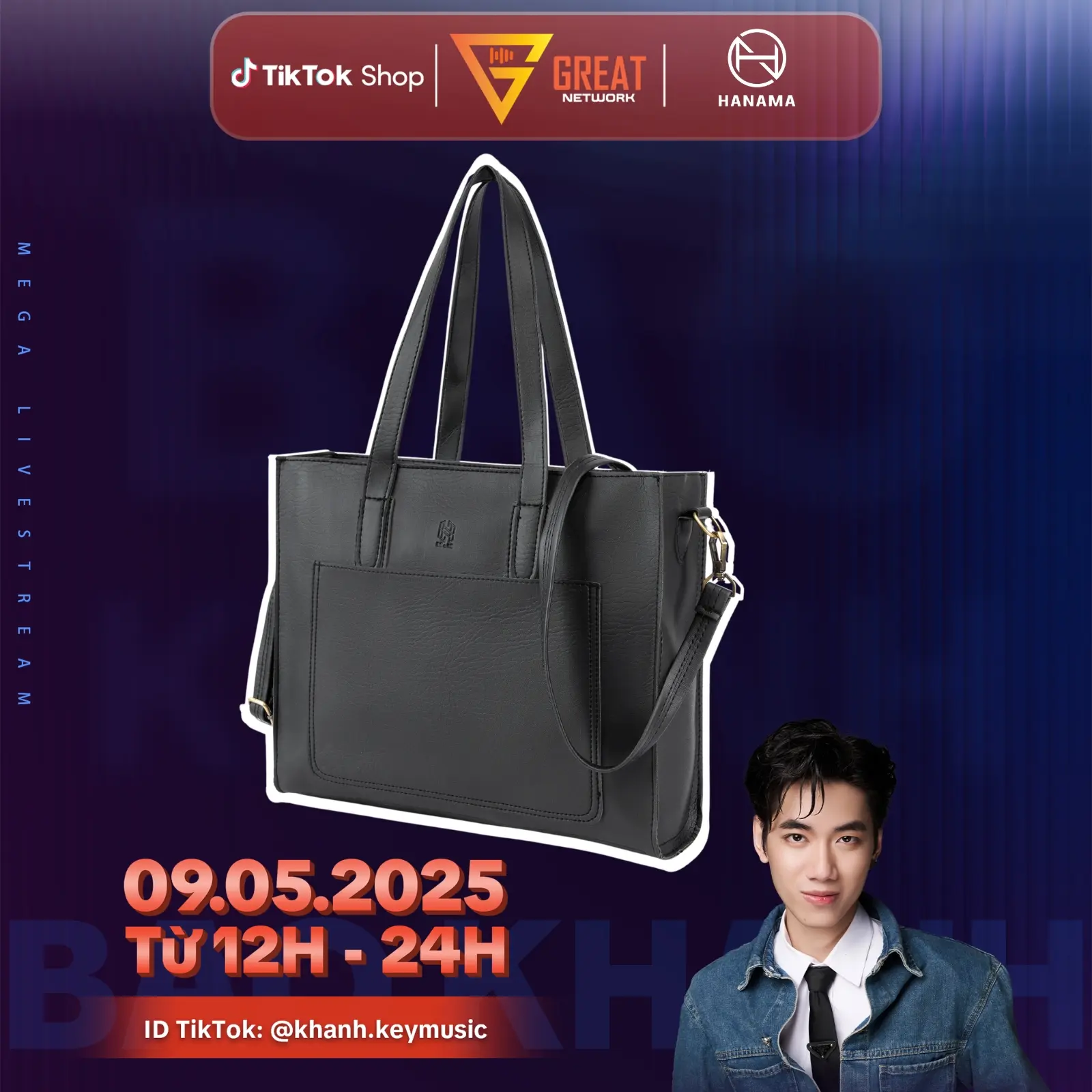 [ƯU ĐÃI -GIÁ SỐC]_ Túi xách Hanama nữ thời trang cao cấp HN JULI6 Da Bag Tote Unisex Hình Chữ Nhật bags