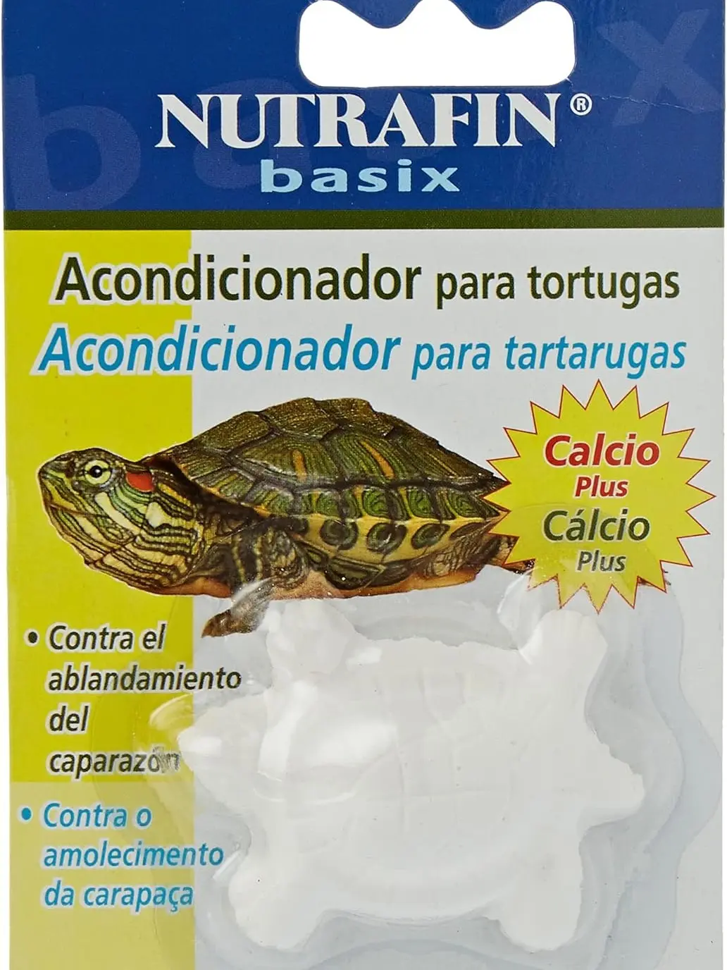 Nutrafin Turtle Conditioner Calcium (15g) - Essential Calcium Supplement for Healthy Shell Growth for turtles