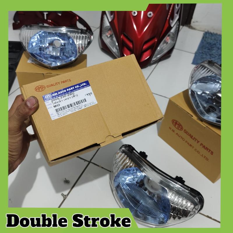Reflektor Lampu Yamaha Mio Sporty Upgrade H4 dari HMA Thailand Original Baru - Motorcycle 4