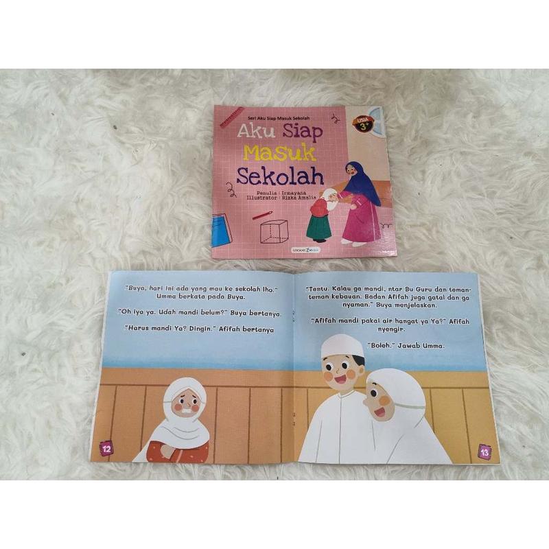 [FELIZKIDS] [BK30] Buku cerita bergambar anak SERI AKU MASUK SEKOLAH 4