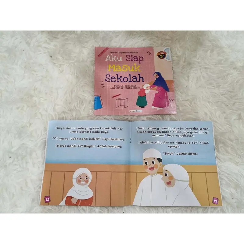 [FELIZKIDS] [BK30] Buku cerita bergambar anak SERI AKU MASUK SEKOLAH 4