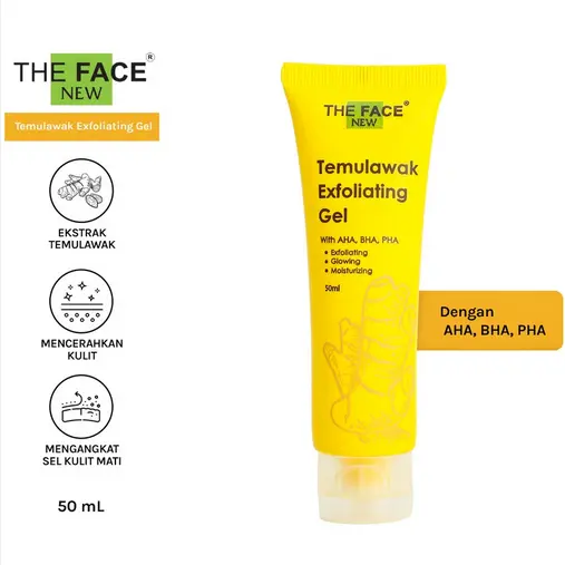 THE FACE TEMULAWAK EXFOLIATING GEL 50ML 1
