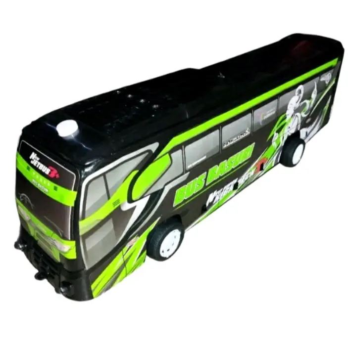 Mainan Anak Bus Basuri Bisa Bunyi Telolet Dan Lampu Baterai 3