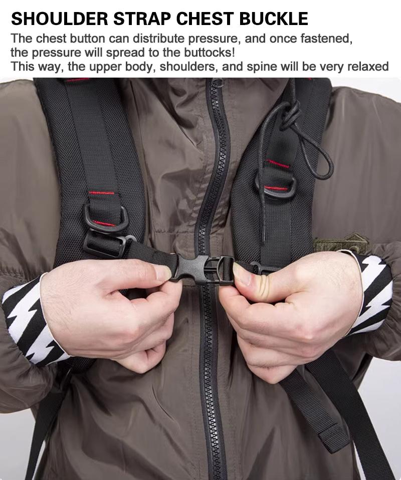 Product Introduction of Wayfarer Luggage Hiking Backpacks travel backpack for men Travel Bag Large Capacity  Multifunctional Waterproof Backpack Luggage Bag Laptop Tourism Suburban camping 10kls traveling bag large capacity backpack boys backpack 26