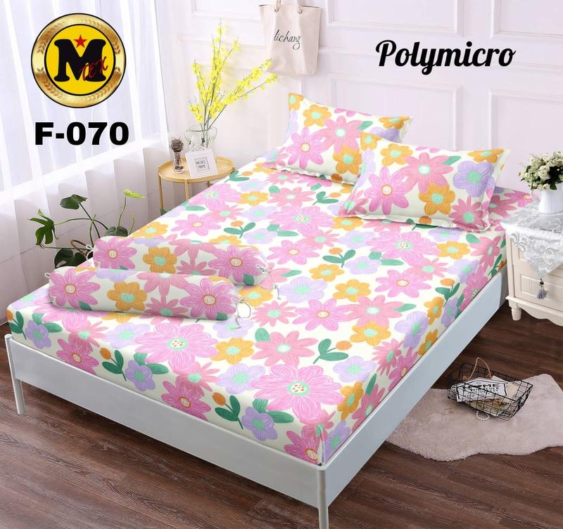 SPREI BUNGA MOTIF CLAUDIYA UKURAN NO.1 180X200 NO.2 160X200 NO.3 120X200 FREE 2 SARBAN & 1 SARGUL/ SPRAI BAHAN KATUN PREMIUM HALUS TIDAK LUNTUR 4