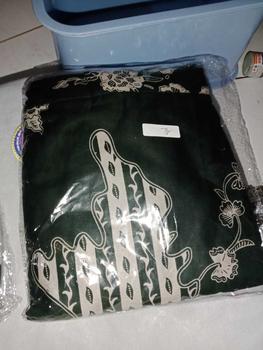 Product Review of Set batik Couple seruni Hijau botol, Couple kondangan, batik Couple, kemeja rok dan tunik wanita from N**a 2