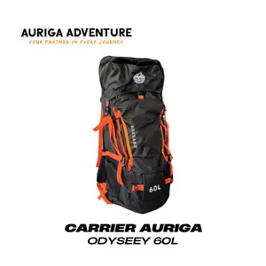 Auriga Odyssey Tas Carrier Gunung 60L Ransel Hiking Outdoor