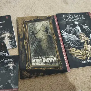[Norris Book] Gothic Collection - Yellow Wallpaper, Black Cat - Vampyre - Carmila, Vathek, Legend Sleepy Hollow - Tale-Tell Heart -  Buku Gothic Berbahasa Inggris - Koleksi Buku Gothic