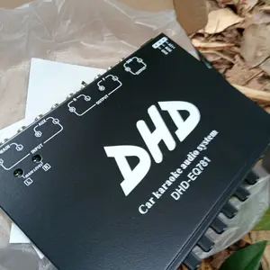 Preamp Parametric Equalizer Mobil Dengan Subwoofer Output Dan Karaoke DHD-EQ781