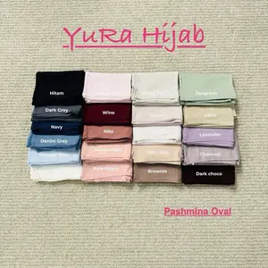 YuRa-4pcs-pashmina oval premium