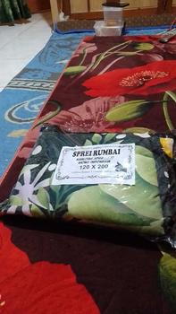 Product Review of Sprei Rumbai Single 120x200 Katun Bisa Dicuci from M**d I**n 0