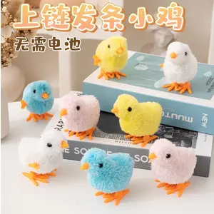 1234OS - Mainan Anak Ayam Berjalan Model Putar Untuk Anak/Ayam Putar Jam/ Mainan Ayam.