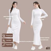 Gambar Manset Gamis Inner Muslimah ENAMI SUNS Lengan Panjang Kerah Tinggi Lembut Nyaman - Hitam, M/L dari Enami Suns Kota Administrasi Jakarta Selatan 3 Tokopedia
