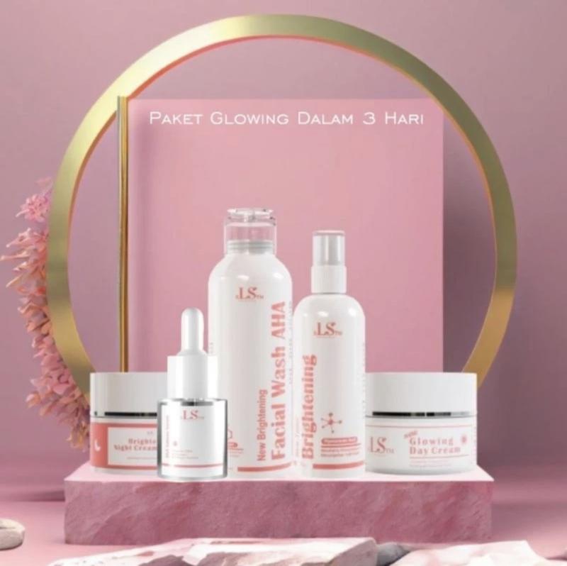 Product Introduction of LS SKINCARE 5 IN 1 BRIGHTENING BOOSTER GLOWING + SERUM DNA SALMON BPOM 1