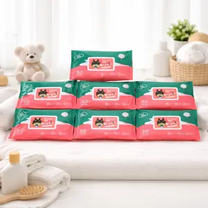 TISU BAGUS - KEMASAN BARU TANPA PENUTUP  7 PCS Tisu Basah Totoro Wet Wipes Baby Non Alkohol Lembut Non Pewangi Pure Water Aman Buat Bayi Tebal & Tidak Mudah Sobek