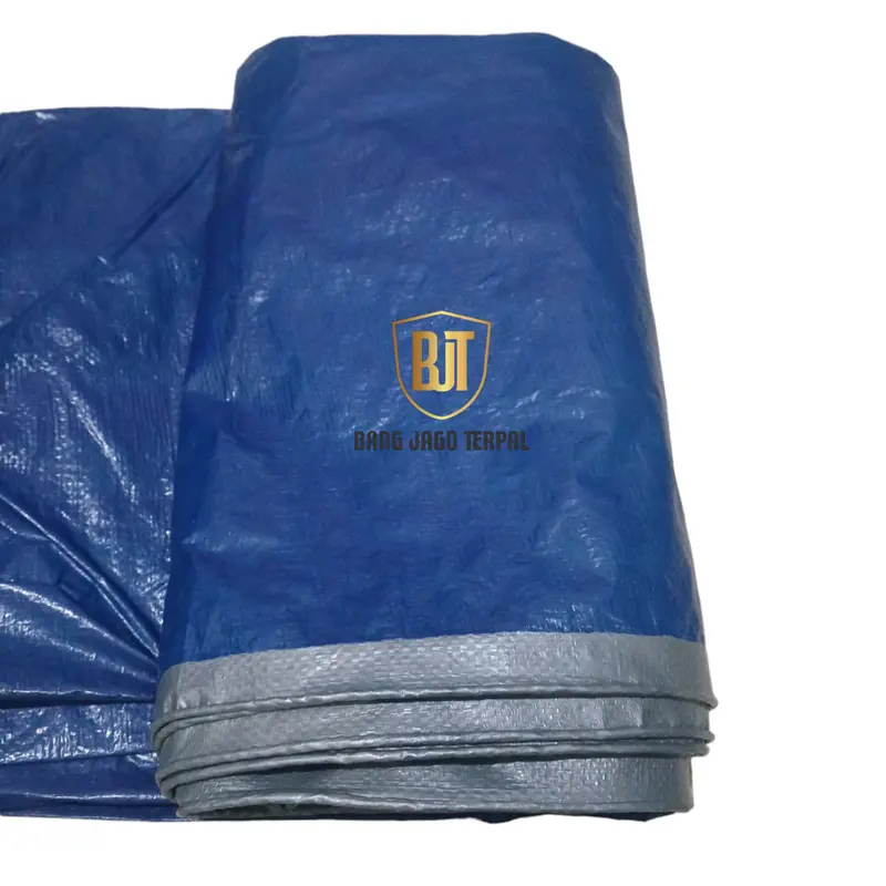 Terpal A3 tipis ukuran 2x2 -2x3 -2x4 -2x5 -2x6- 2x7 meter Plastik terpasang ring mata Tali tahan matahari waterproof 4