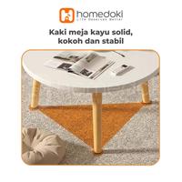 Gambar Homedoki  Meja Tamu/Meja Kopi/Meja Sudut/Meja Cafe/Coffe Table/Meja Minimalis/Meja Teras - TYPE1-Putih dari Homedoki Store Kab. Deli Serdang 5 Tokopedia