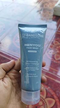 Product Review of Sabun Muka Pria MENYOU Facewash Wajah Pria 100ML - Pembersih Kulit Bersih dan Segar - Perawatan from M** A** 0