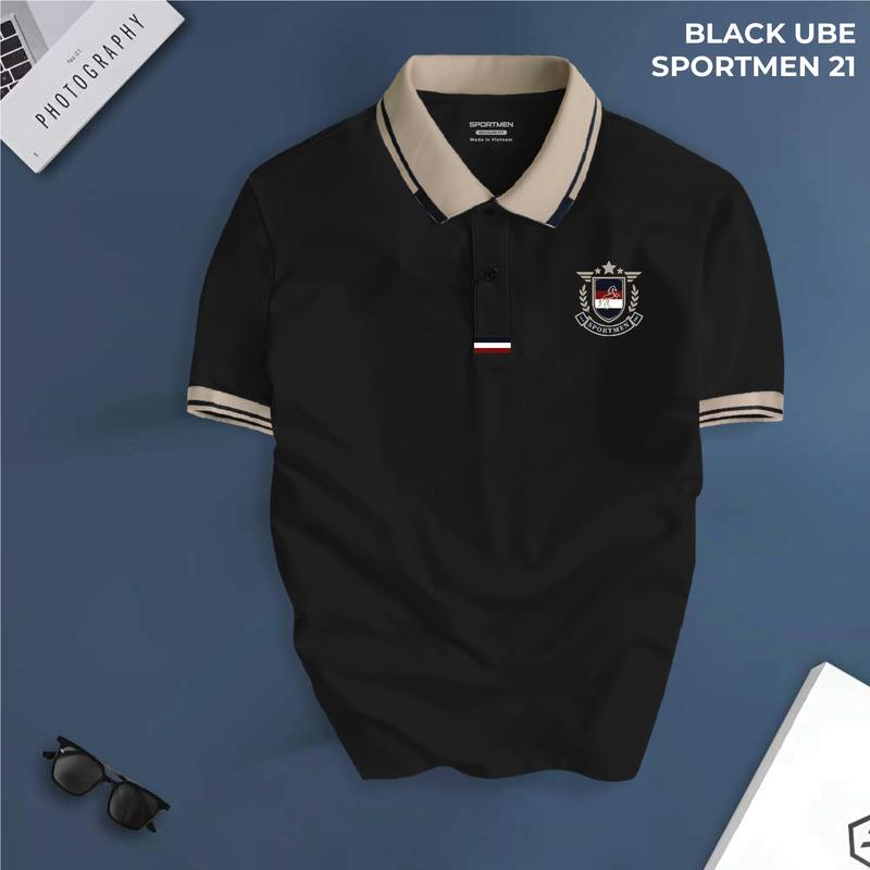 Áo thun SPORTMEN 21 PHỐI CỔ PHIÊN BẢN MỚI vải cá sấu sang trọng, lịch lãm, thoáng mát