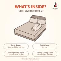 Gambar Illusions Grand - Sprei Queen 160x200 Tinggi 25Cm Bantal 2 - Helbi dari Lady Rose Sprei Kab. Bandung 3 Tokopedia
