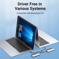 Gambar VENTION Multiport 6-in-1 Docking Station VGA HDMI USB 3.0 Metal Body USB Type-C - TOIHB dari Techno Computer Bali Kota Denpasar 4 Tokopedia