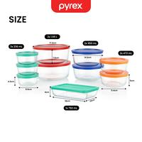 Gambar PYREX Simply Store Glass Food Storage 10pcs - Kotak Makan Kaca Kedap Udara Microwave Safe BPA Free dari Homeland Store Kota Administrasi Jakarta Pusat 3 Tokopedia