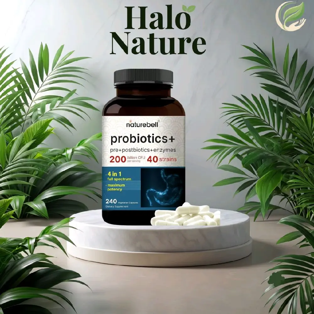 Probiotik naturbell + Postbiotic + Enzyme kekuatan esktra 200 billion