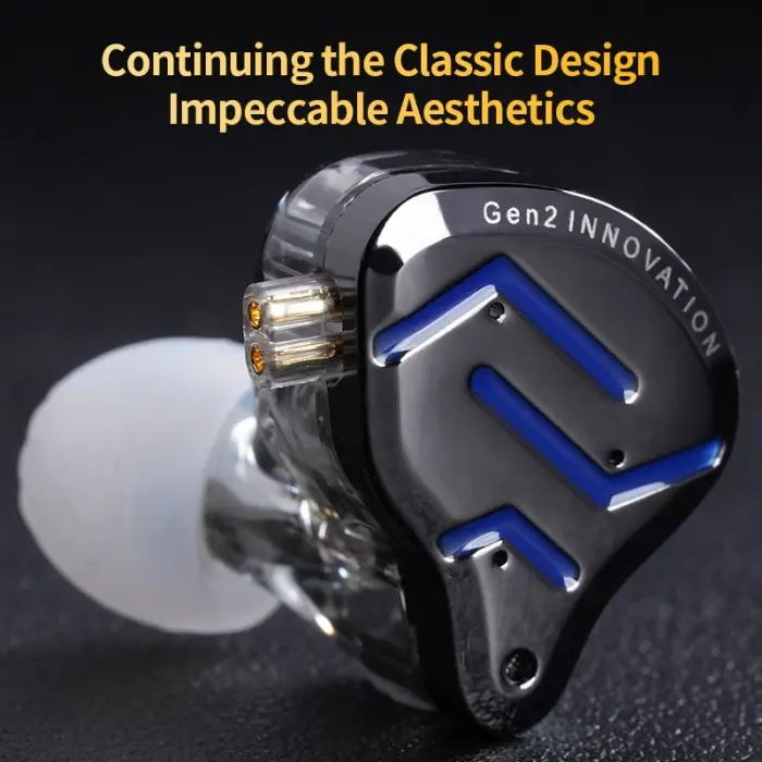 KZ ZSN Pro 2 in Ear Earphone Hybrid DD - BA with Mic 7