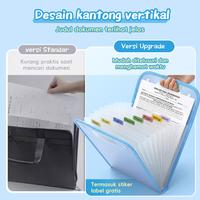 Gambar Hoptech - Tas Dokumen A4 Map Dokumen Tas File Handle Partisi Transparan Tahan Air Cocok Untuk Sekolah Kantor - Biru dari Hoptech Indonesia Jaya Kab. Tangerang 2 Tokopedia