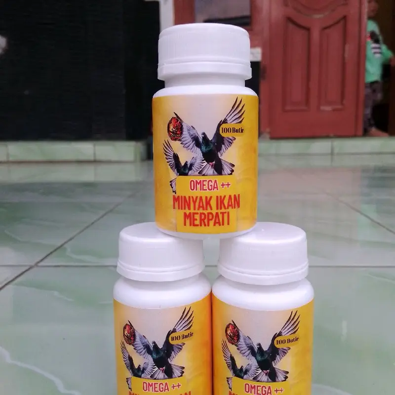 Vitamin Minyak Ikan Burung Isi 100 Capsul 3