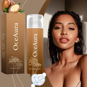 skin tint-【OceAura Body Bronzer Cream】Krim Pemijahan Tubuh Tanpa Surya ️ Untuk Kulit Lembut Berkilau di Musim Panas & Pantai
