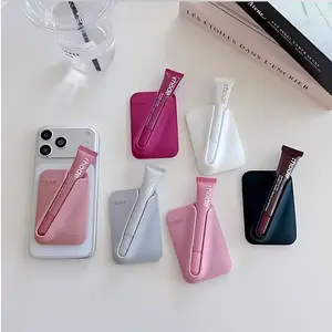 Lip Casing hp silikon magnetik  cocok untuk iPhone 17 dan 16 dengan holder bibir