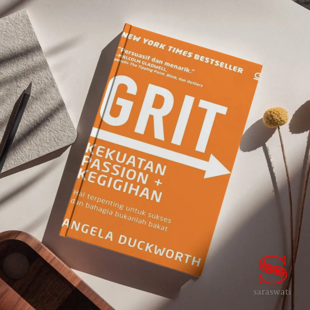 Buku Grit By Angela Duckworth - Kekuatan Passion + Kegigihan