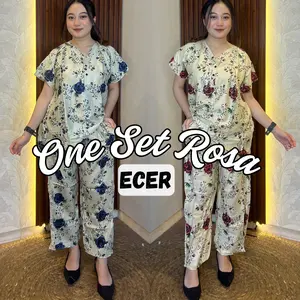 NS - LONG ONE SET ROSA ECER RAYON BUSUI FRIENDLY NS - LONG ONE SET ROSA ECER RAYON BUSUI FRIENDLY